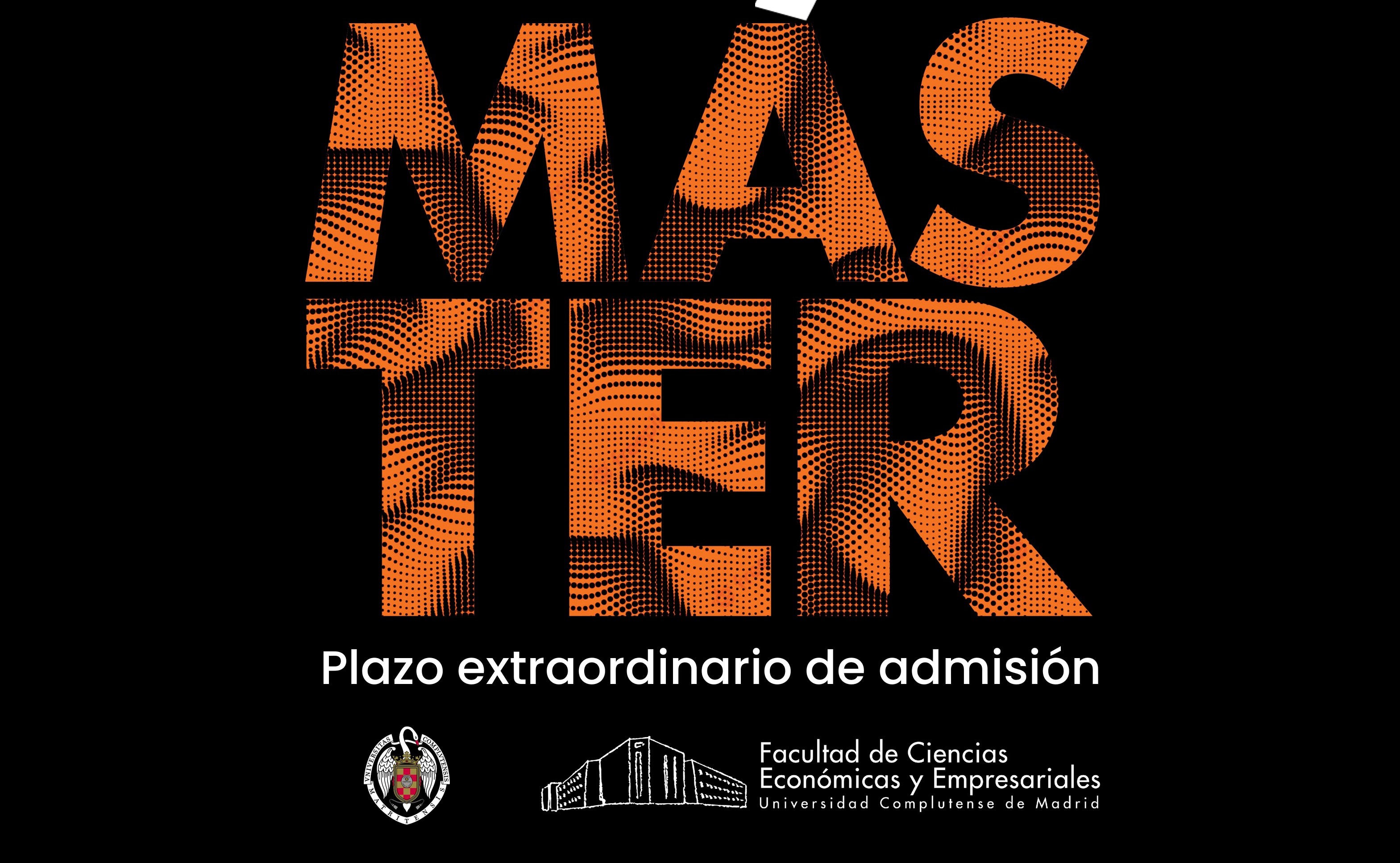 Última admisión a Másteres del 1-4 sept